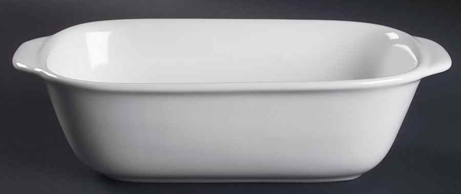 White Loaf Pan by Pfaltzgraff-1