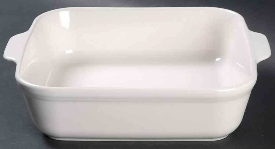 White 10" Square Baker by Pfaltzgraff-1
