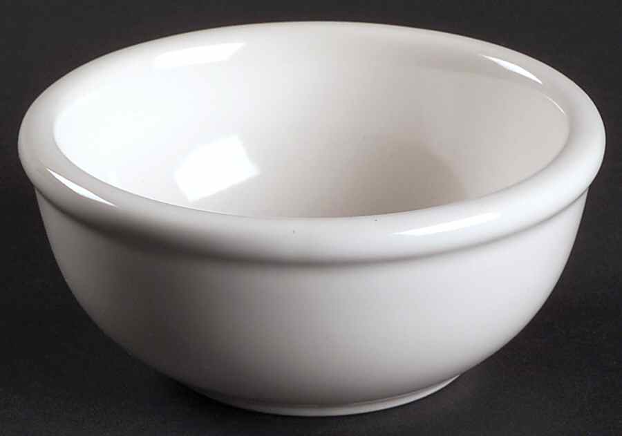 White Spice Cellar-Pinch Bowl by Pfaltzgraff-1