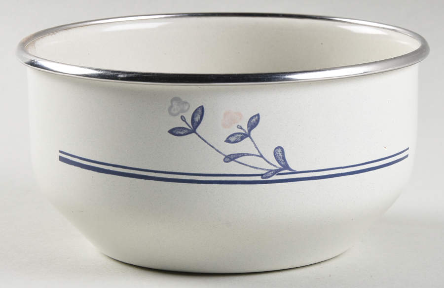 Windsong 5" Metal Bowl by Pfaltzgraff-1