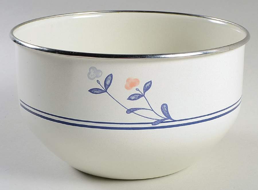 Windsong 7" Metal Bowl by Pfaltzgraff-1