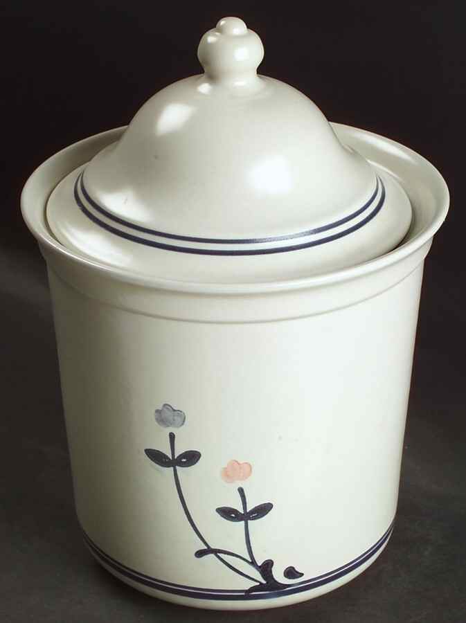 Windsong Medium Canister & Lid by Pfaltzgraff-1