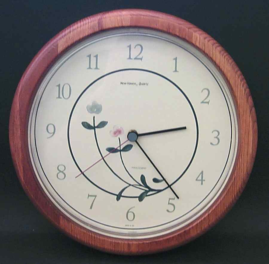 Windsong Hanging Wall Clock by Pfaltzgraff-1