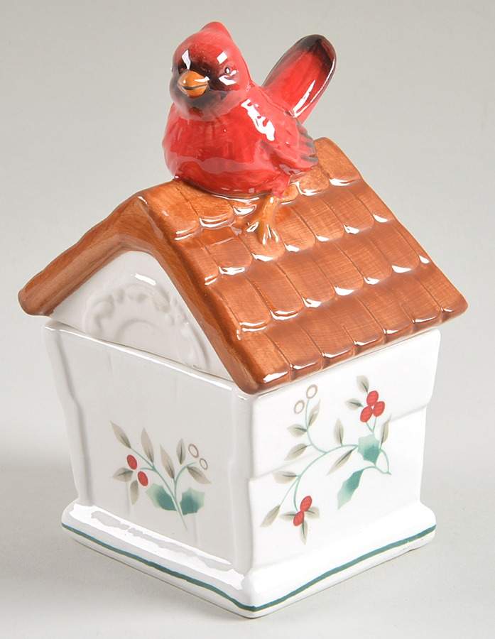 Winterberry Figural Sugar Bowl & Lid by Pfaltzgraff-1