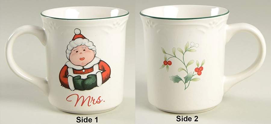 Winterberry Mrs Claus Mug by Pfaltzgraff-1