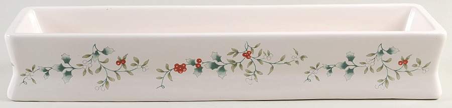 Winterberry Brick Candleholder, No Candle by Pfaltzgraff-1