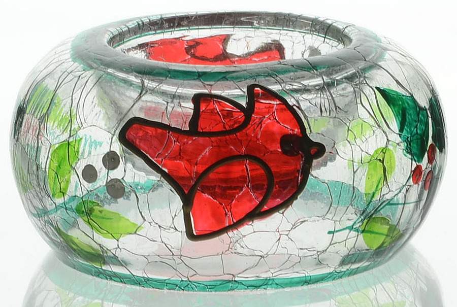 Winterberry Tea Light Candleholder by Pfaltzgraff-1