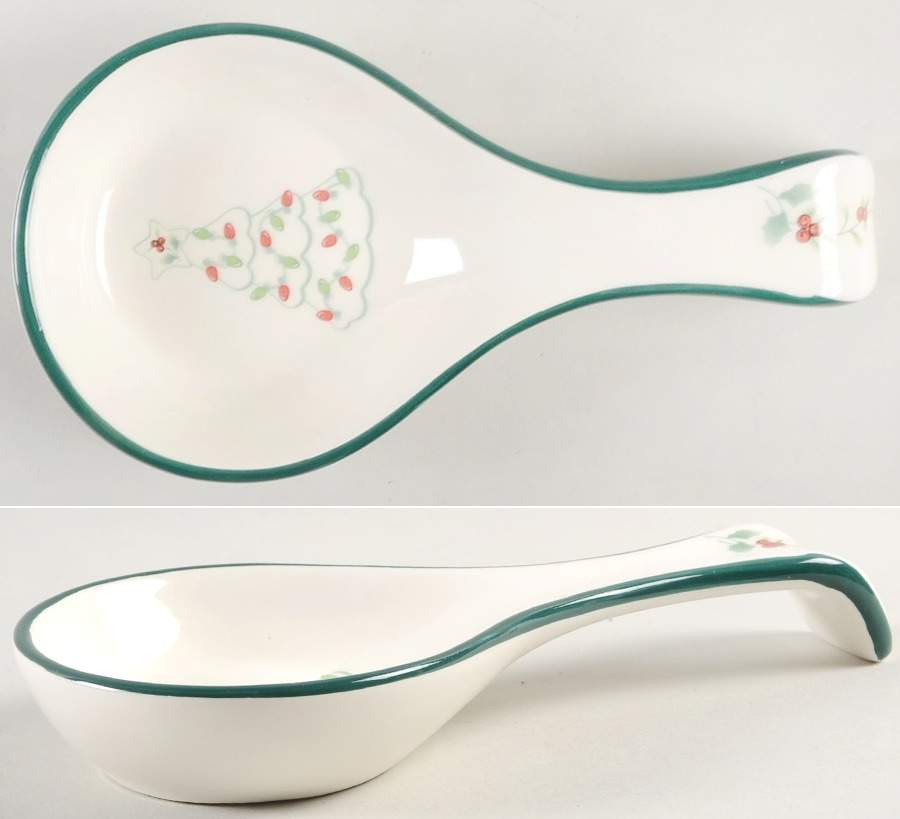 Winterberry Spoon Rest/Holder (Holds 1 Spoon) by Pfaltzgraff-1