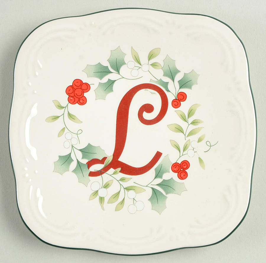 Winterberry Square Appetizer Plate by Pfaltzgraff-1