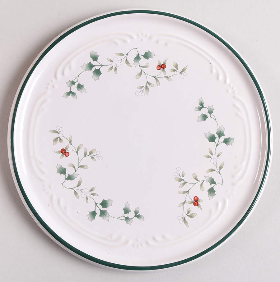 Winterberry Round Cheese Dish No Lid by Pfaltzgraff-1