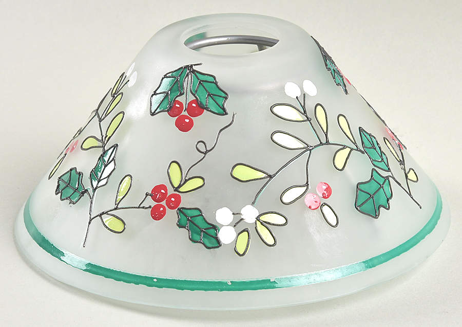 Winterberry Glass Buffet Lighting-Shade by Pfaltzgraff-1