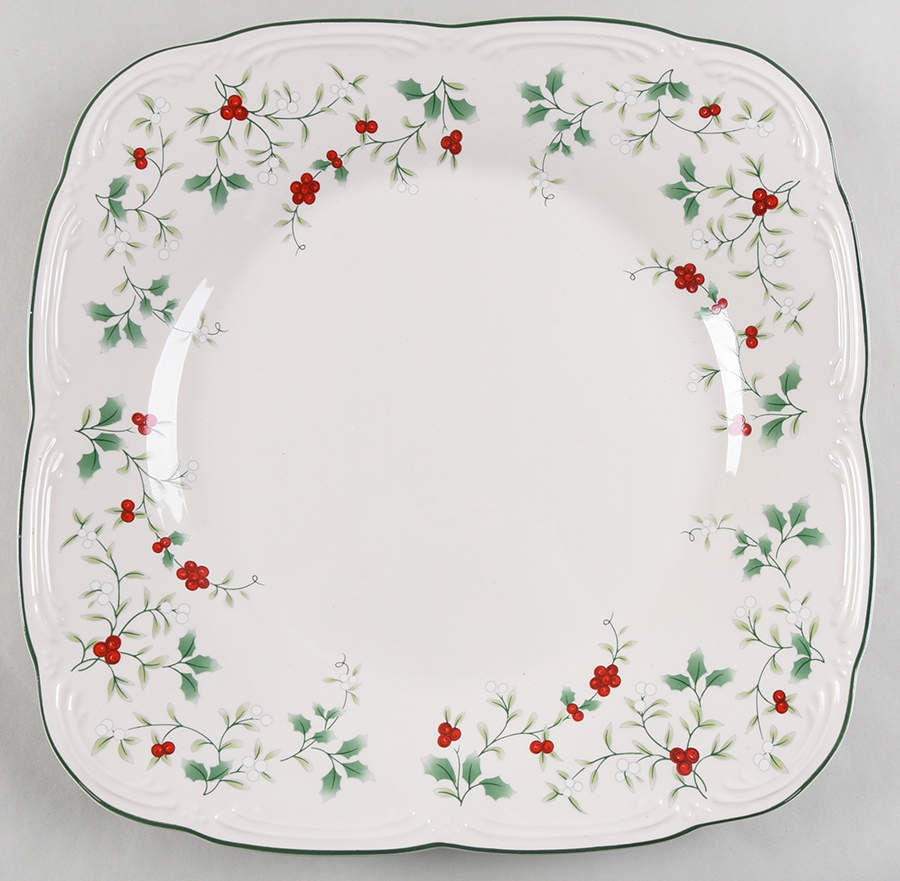 Winterberry 12" Square Serving Platter by Pfaltzgraff-1