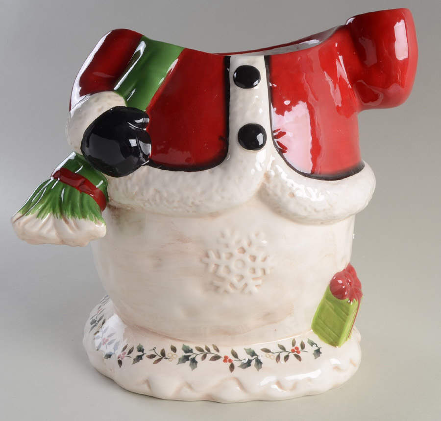 Winterberry Figural Treat Jar No Lid by Pfaltzgraff-1