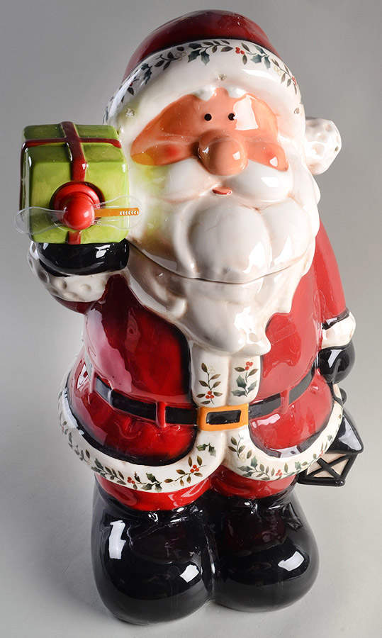 Winterberry Figural Treat Jar & Lid by Pfaltzgraff-1