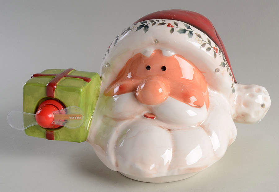 Winterberry Lid for Figural Treat Jar by Pfaltzgraff-1