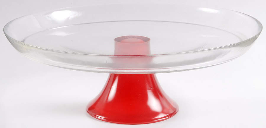 Winterberry Glassware Cake Stand No Dome by Pfaltzgraff-1