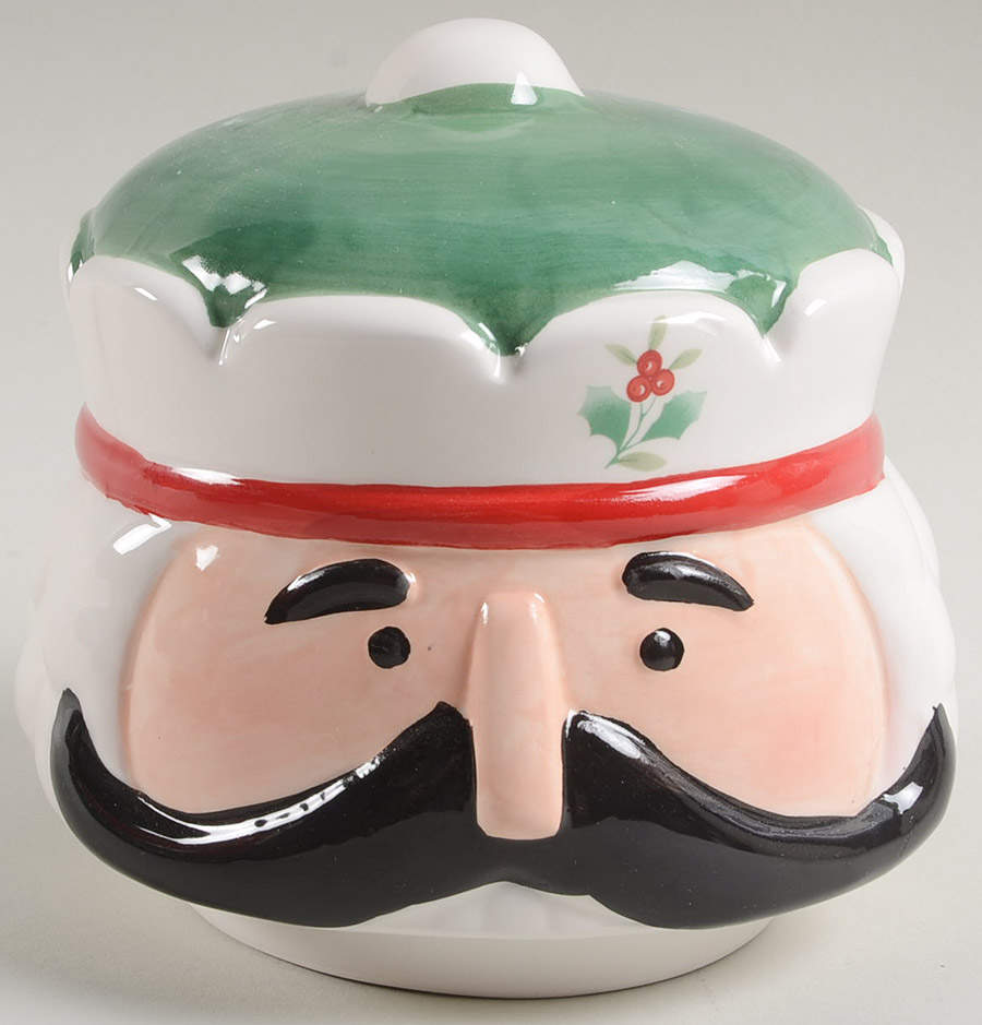 Winterberry Lid for Figural Cookie Jar by Pfaltzgraff-1