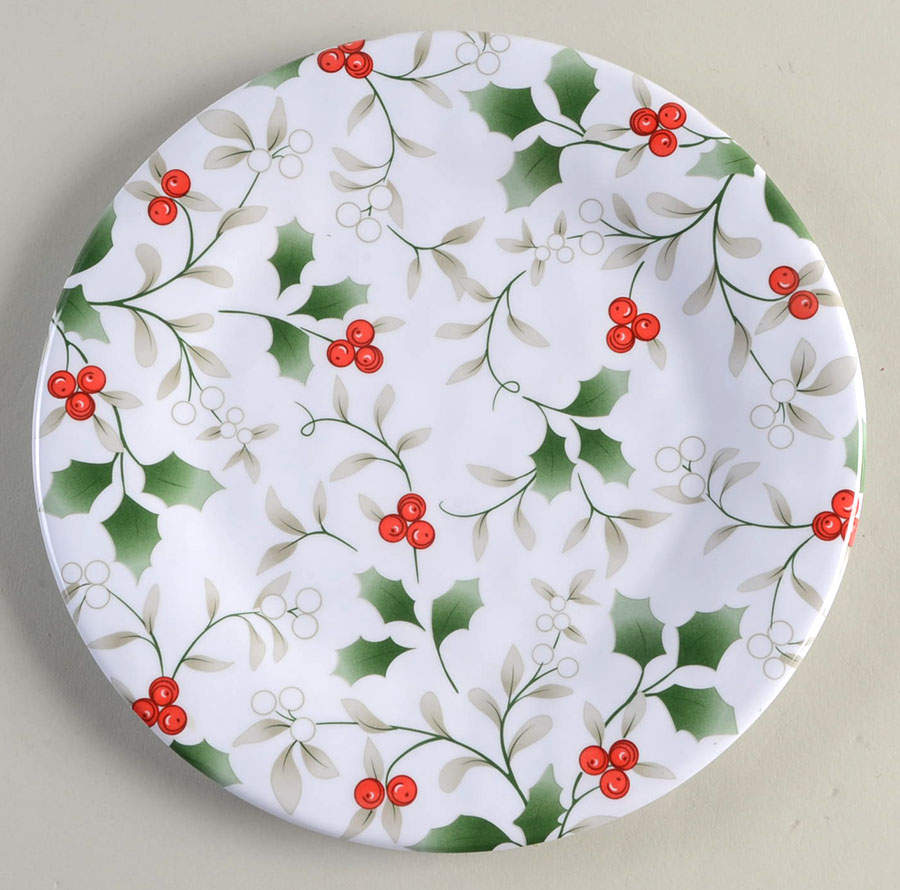 Winterberry Melamine Salad Plate by Pfaltzgraff-1