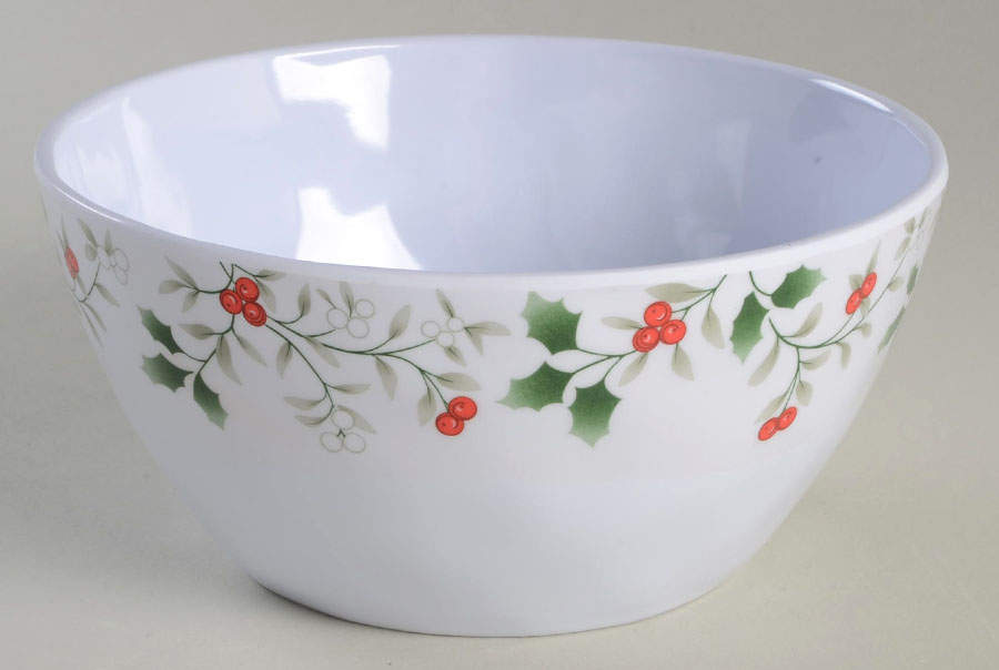 Winterberry Melamine Soup/Cereal Bowl by Pfaltzgraff-1