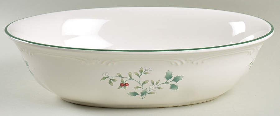 Winterberry 11" Oval Vegetable Bowl by Pfaltzgraff-1