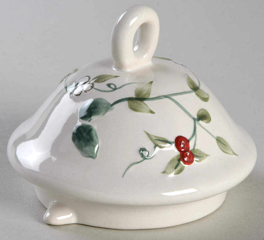 Winterberry Lid for Sculpted Teapot by Pfaltzgraff-1