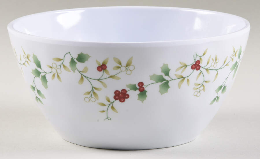Winterberry Melamine Soup/Cereal Bowl by Pfaltzgraff-1