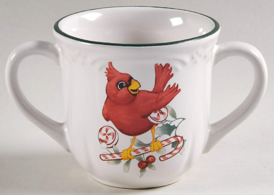Winterberry Child's 2 Handled Mug by Pfaltzgraff-1