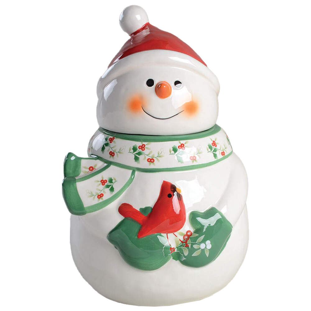 Winterberry Figural Cookie Jar & Lid by Pfaltzgraff-1