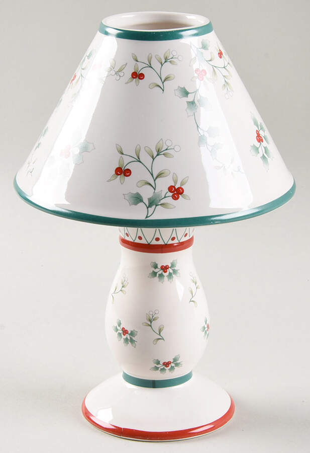 Winterberry Votive Lamp & Shade by Pfaltzgraff-1