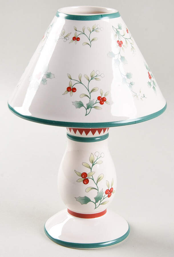 Winterberry Votive Lamp & Shade by Pfaltzgraff-1