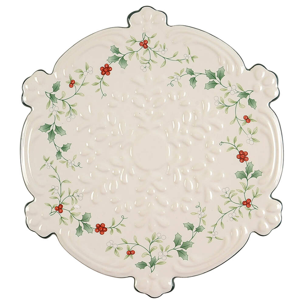 Winterberry Snowflake Trivet by Pfaltzgraff-1