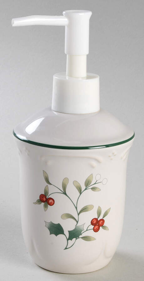 Winterberry Lotion Dispenser by Pfaltzgraff-1