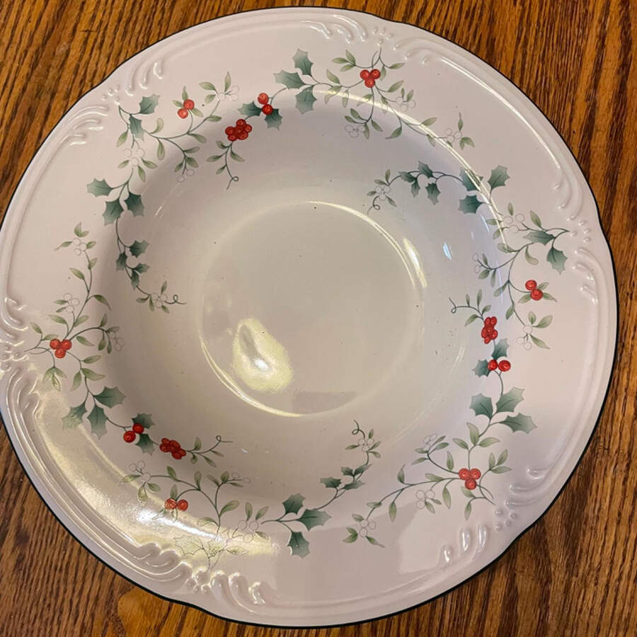 Winterberry Individual Dinner/Pasta Bowl by Pfaltzgraff-1
