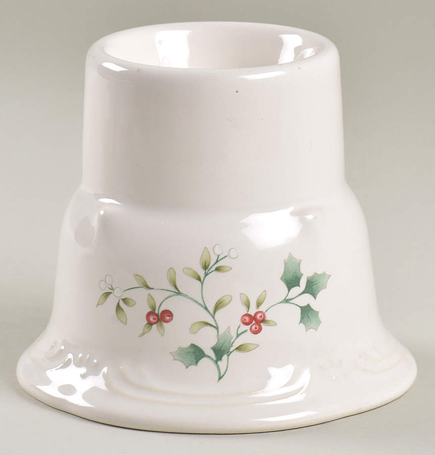 Winterberry Hurricane Lamp No Globe by Pfaltzgraff-1