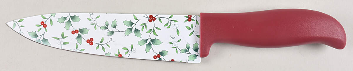 Winterberry Chef's Knife with Stainless Blade by Pfaltzgraff-1