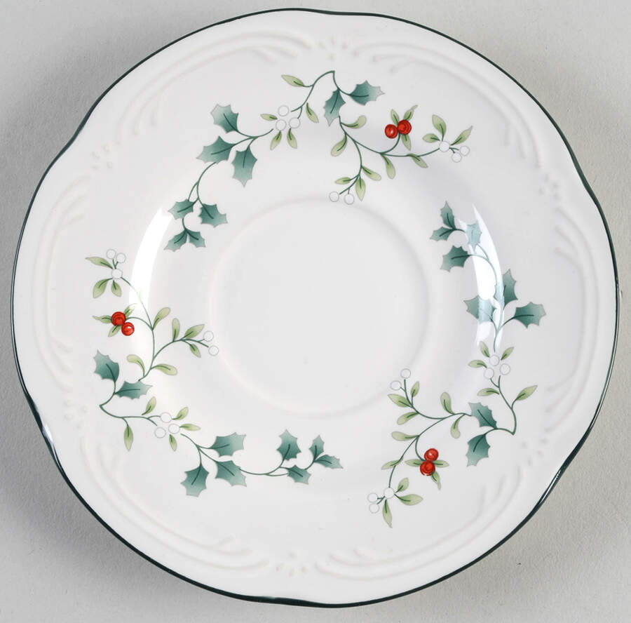 Winterberry Saucer for Flat Cup by Pfaltzgraff-1