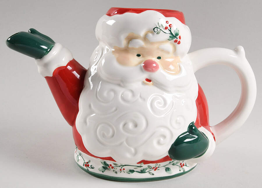 Winterberry Figural Teapot No Lid by Pfaltzgraff-1