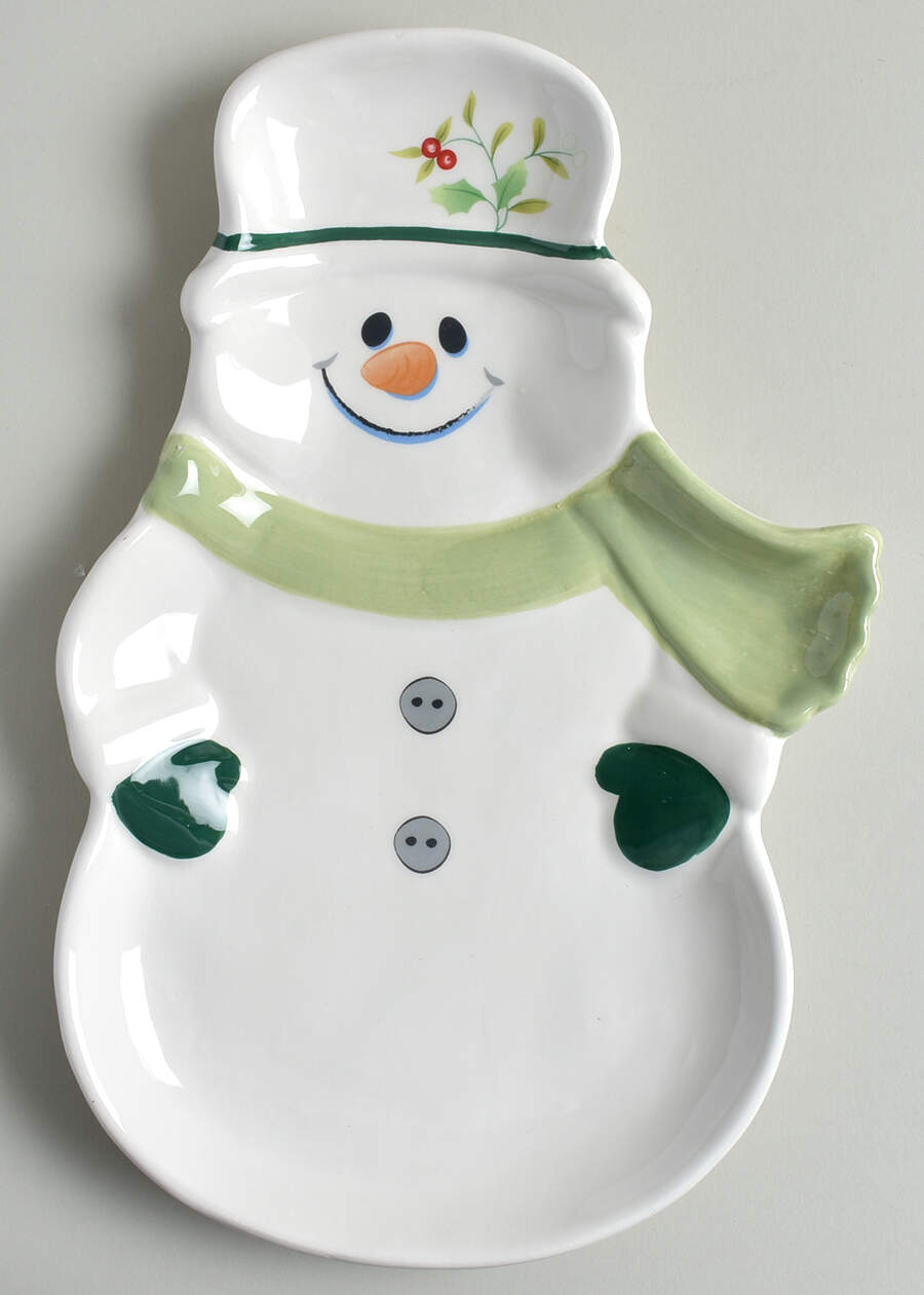 Winterberry 12" Figural Serving Tray by Pfaltzgraff-1