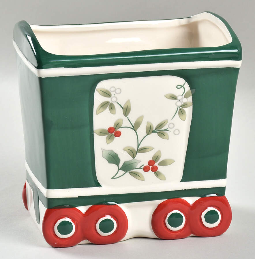 Winterberry First Car Train Serving Bowl by Pfaltzgraff-1