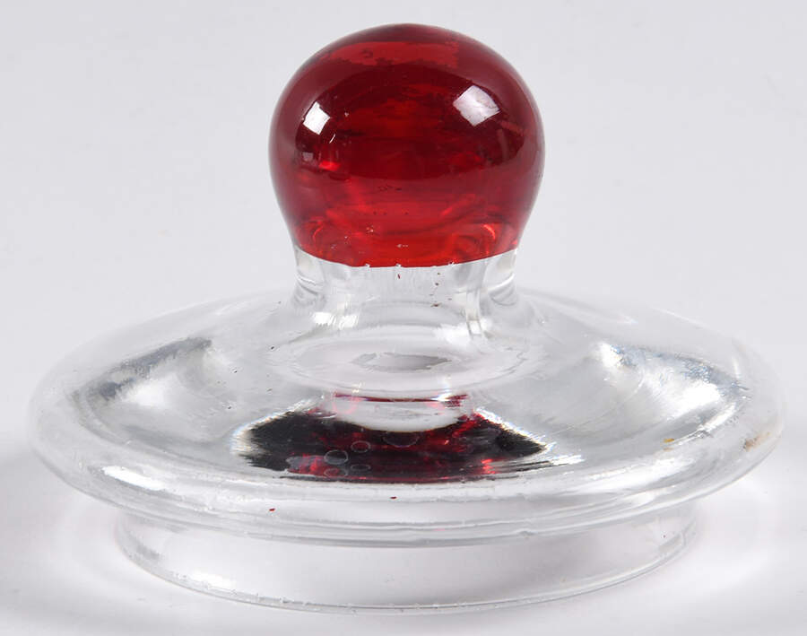Winterberry Lid for Large Glassware Canister by Pfaltzgraff-1