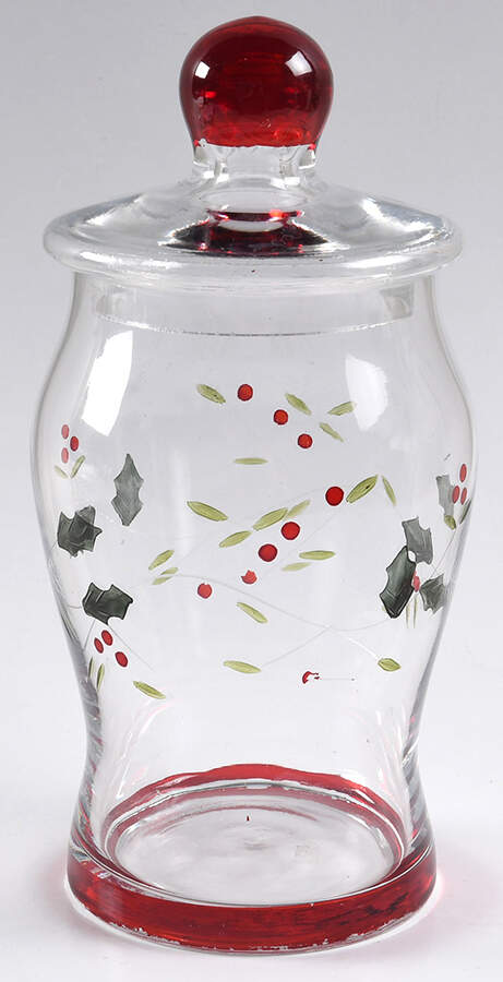 Winterberry Large Glassware Canister by Pfaltzgraff-1