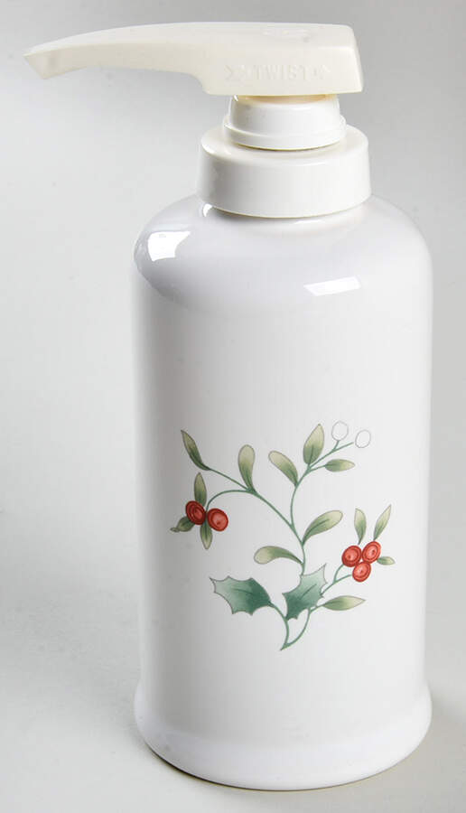 Winterberry Lotion Dispenser by Pfaltzgraff-1