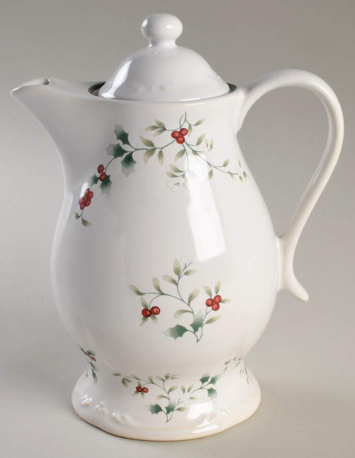 Winterberry China Beverage Server & Lid by Pfaltzgraff-1