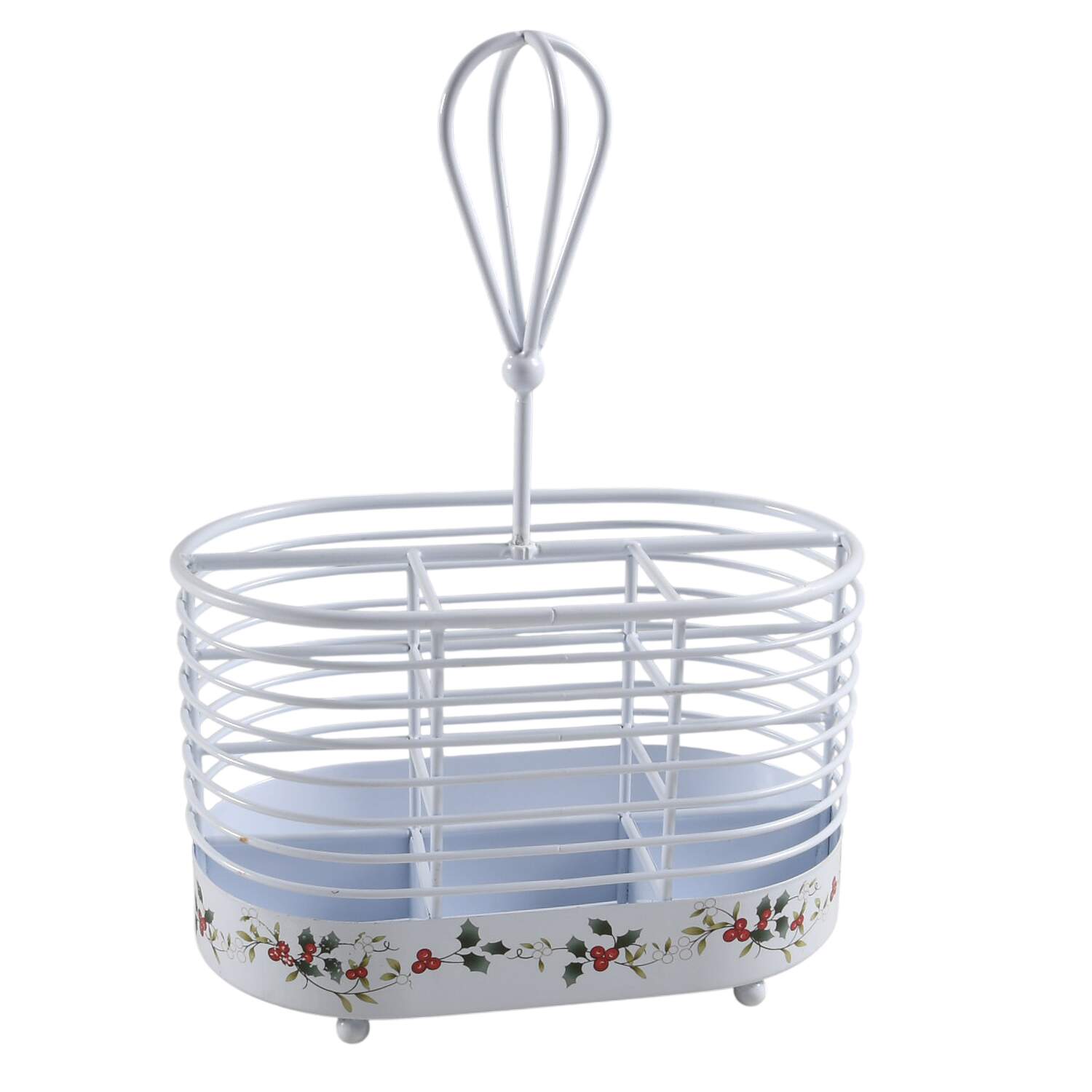Winterberry Metal Flatware/Napkin Caddy by Pfaltzgraff-1