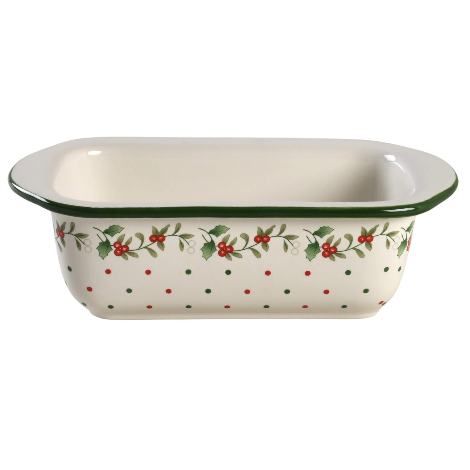 Winterberry Mini Loaf Pan by Pfaltzgraff-1