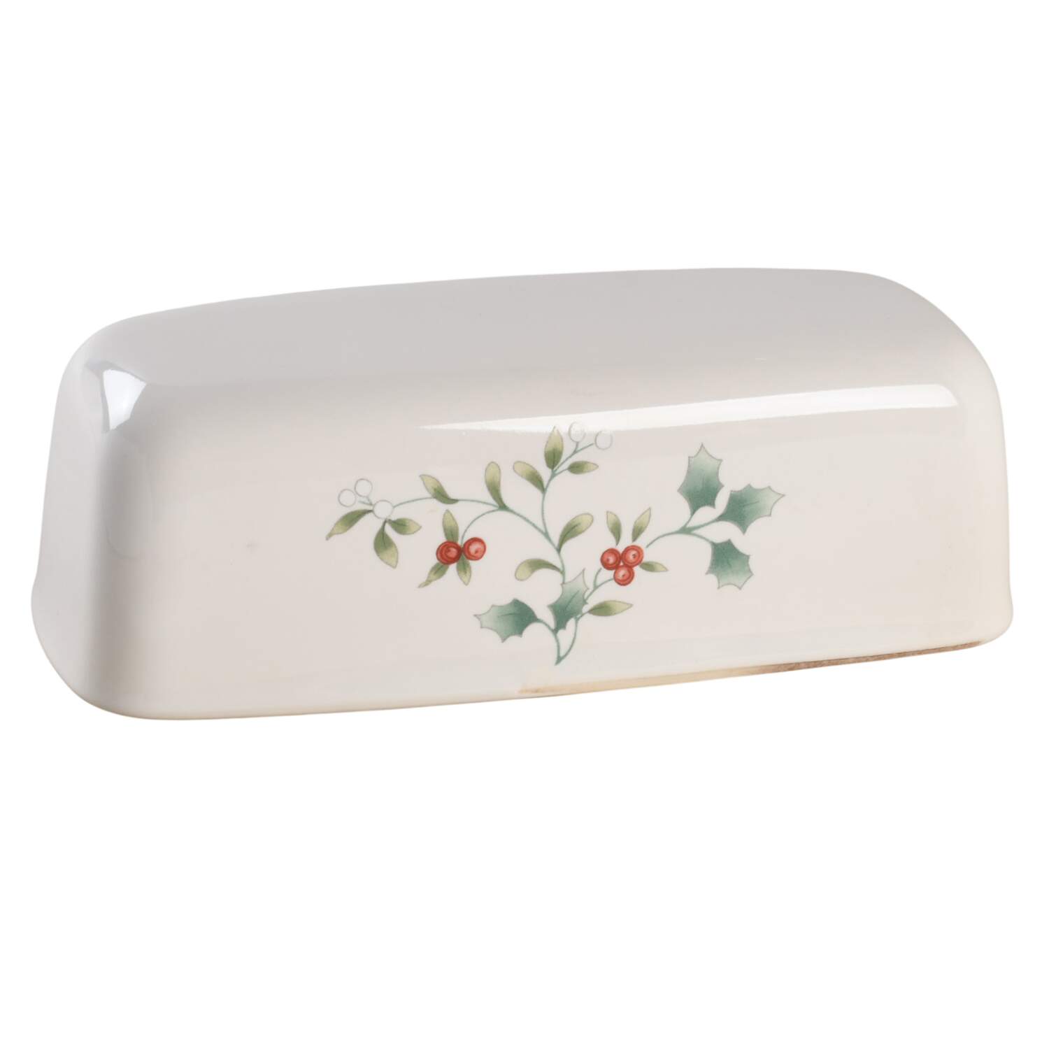 Winterberry Lid for 1/4 Lb Butter by Pfaltzgraff-1