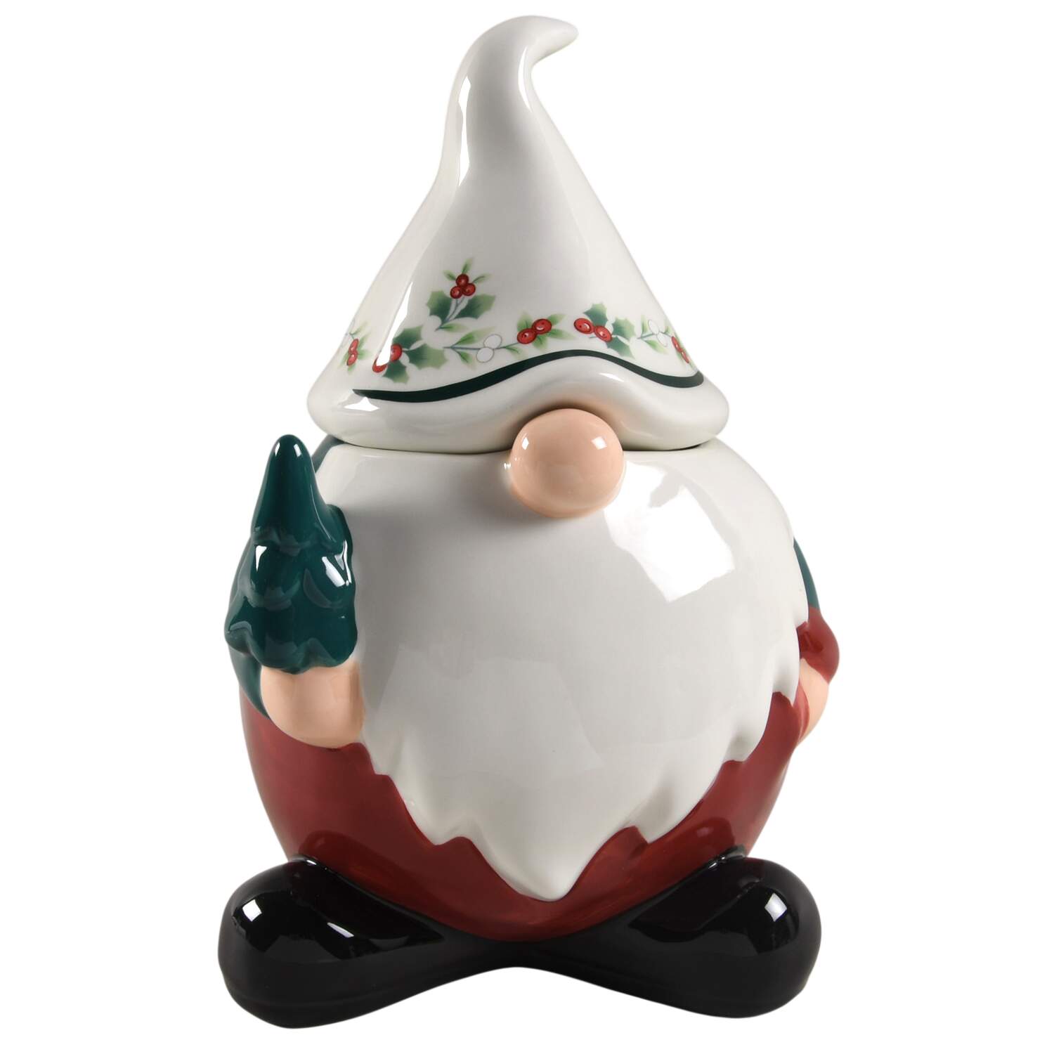 Winterberry Figural Cookie Jar & Lid by Pfaltzgraff-1