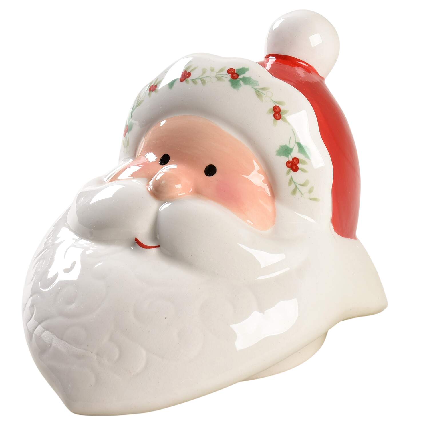 Winterberry Lid for Figural Cookie Jar by Pfaltzgraff-1