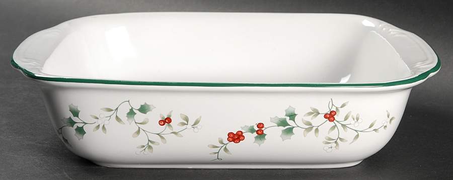 Winterberry 9" Square Baker by Pfaltzgraff-1