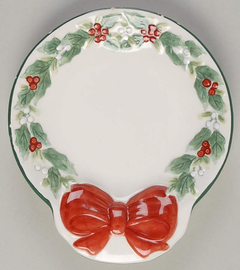 Winterberry Sculptured Spoon Rest (Holds 1 Spoon) by Pfaltzgraff-1